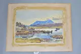Portree:skye by Henry Moore, 1885, watercolour on paper, sold Oct 2021
