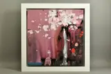 'PAINTED DREAMS I', a signed limited edition box canvas by Danielle O'Connor Akiyama, print, sold Oct 2021