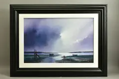 Violet dawn by Barry Hilton, print, sold Oct 2021