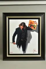 Neo-emotionalism the new era by Fabian Perez, print, sold Oct 2021