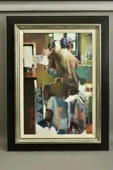 The bather by Christian Hook, print, sold Oct 2021
