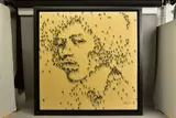 Jimi hendrix by Craig Alan, oil on board, sold Oct 2021