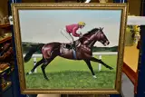 Troy by Tom Carr, 1982, oil on board, sold Oct 2021