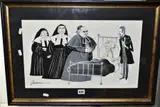Mistress of novices by John Jenson, watercolor, sold Oct 2021