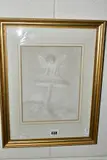 A moonlight fairy by Andrew Allan, drawing, offered Oct 2021