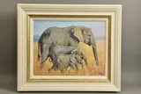 Family outing by Tony Forrest, print, sold Oct 2021