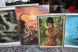 ETC, comprising 'The Nymph' by Joseph Henry Lynch, 'Wings of Love' by Stephen by Vintage Prints, print (other), sold Oct 2021