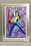 Poser by Tim Bulmer, oil on board, sold Aug 2021
