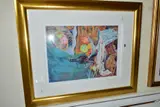 Still life - homage to cezanne by Rolf Harris, print, sold Aug 2021