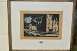 Bolton castle, yorkshire by Frederick Lawson, print, sold Aug 2021