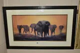 The last big tusker by Jonathan Truss, print, sold Aug 2021