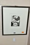 Sliced onions by Anita Klein, print, sold Aug 2021