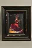Study for celina with abanico iii by Fabian Perez, print, sold Jul 2021