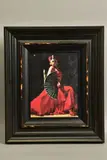 Study for celina with abanico iv by Fabian Perez, print, sold Jul 2021