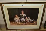 Playtime by David Shepherd, print, sold Jul 2021