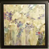 Quiet reveal by Danielle O'Connor Akiyama, oil on canvas, sold Jul 2021