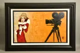 Her first screen test by Todd White, print, sold Jul 2021