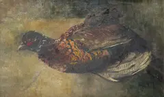Study of a pheasant Oil by Jacques-Émile Blanche, Oil on canvas, sold Aug 2021