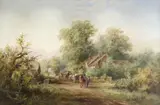 Near Berkswell by Ellen Partridge, Oil on canvas, sold Aug 2021