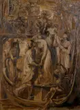 After Dante Gabriel Rossetti by William Merrett Hodges, Oil on canvas, sold Aug 2021