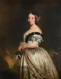After Franz Xaver Winterhalter by B. A. Butler, Oil on canvas, sold Aug 2021
