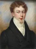 Portrait miniature of a gentleman by J. T. Mitchell, watercolor, sold Aug 2021