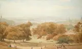 A view of Greenwich Park near the Royal Observatory by William Daniell, Pencil and watercolour, sold Aug 2021