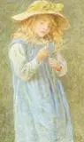 This year by Helen Allingham, Pencil and watercolour heightened with white, sold Aug 2021