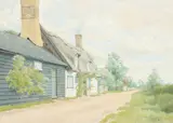 A quiet lane Signed and dated W by William Fraser Garden, Watercolour, offered Aug 2021