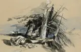 In the Rheinwalde Signed by William James Müller, Watercolour heightened with bodycolour, sold Aug 2021
