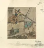 Untitled by Charles Johnson Payne, pencil, sold Aug 2021