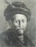 After Rembrandt van Rijn by Thomas Worlidge, Chalk, sold Aug 2021