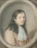 Portrait of a young man by William Faithorne, Pastel, sold Aug 2021
