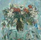 Untitled by Venetia Syms, Oil on canvas, sold May 2021