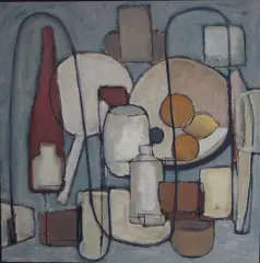 Untitled by John Illsley, Oil on canvas, sold May 2021