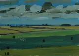 Untitled by Nick Phillips, Acrylic on paper Mounted but unframed Each, sold May 2021