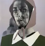Untitled by Patrick Morales-Lee, Pencil, acrylic paint and charcoal powder on paper, sold May 2021