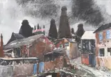 Potworks by Reginald Haggar, watercolour on paper, sold May 2021