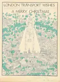 London Transport Wishes A Merry Christmas by Marc Fernand Severin, lithograph on paper, sold May 2021
