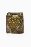Head of a Cat by Melanie Le Brocquy Hrha, bronze, sold May 2021