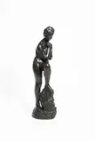 Woman Standing a tall patinated bronze sculpture of a naked female by Wilhelm Lehmbruck, bronze, offered May 2021