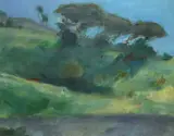 St Tropez by György Gordon, Oil on canvas, sold May 2021