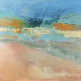 Estuary by Adrian Hemming, Oil on canvas, sold May 2021