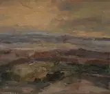 Near Ammanford Signed and dated Leonard Beard 92 by Leonard Beard, Oil on board, sold May 2021