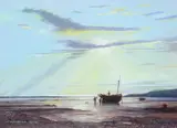 At the end of the day Signed -LAURENCE ROCHE by Laurence Roche, Acrylic on paper, sold May 2021