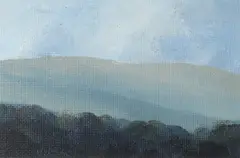 Golau'r Hydref Signed by Iwan Dafis, Acrylic on canvasboard, sold May 2021
