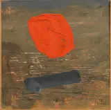 Composition by Kumi Sugai, gouache on card, sold Nov 2014