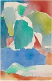 Untitled by Carl Holty, 1957, collage,  gouache and watercolour on paper, offered Nov 2014