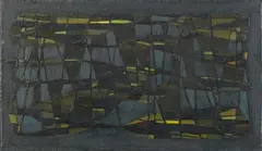 La nuit dans les dunes by Gustave Singier, 1951, oil on canvas, sold Nov 2014