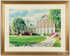 Untitled by David Coolidge, watercolor, sold Apr 2023